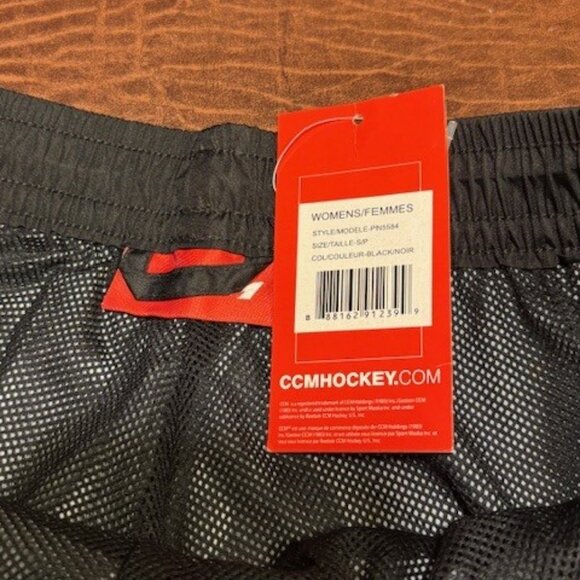 CCM Women's Skate Suit pant Size Small Black - Picture 4 of 7